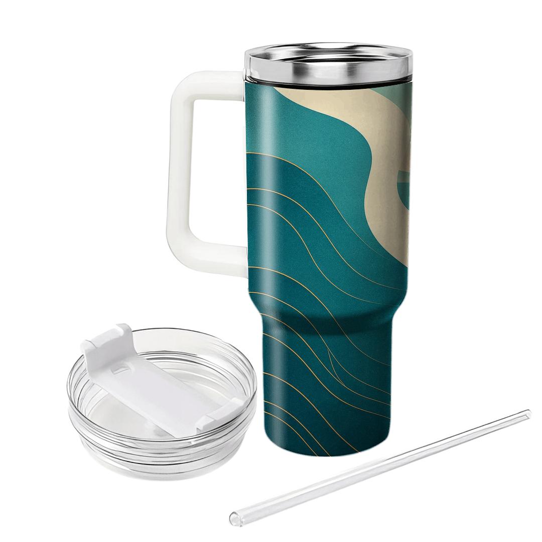 Living Water Psalm Flow decorative tumblers