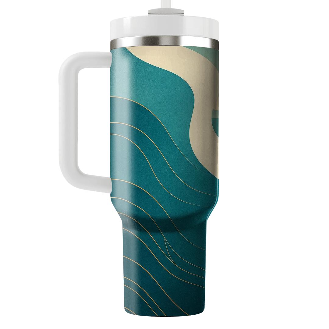 Living Water Psalm Flow decorative tumblers