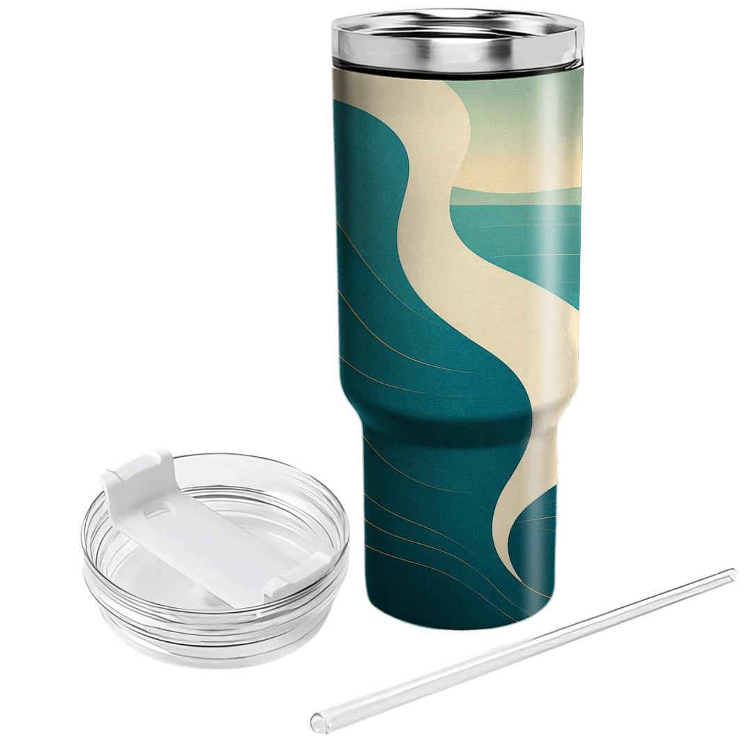 Living Water Psalm Flow decorative tumblers