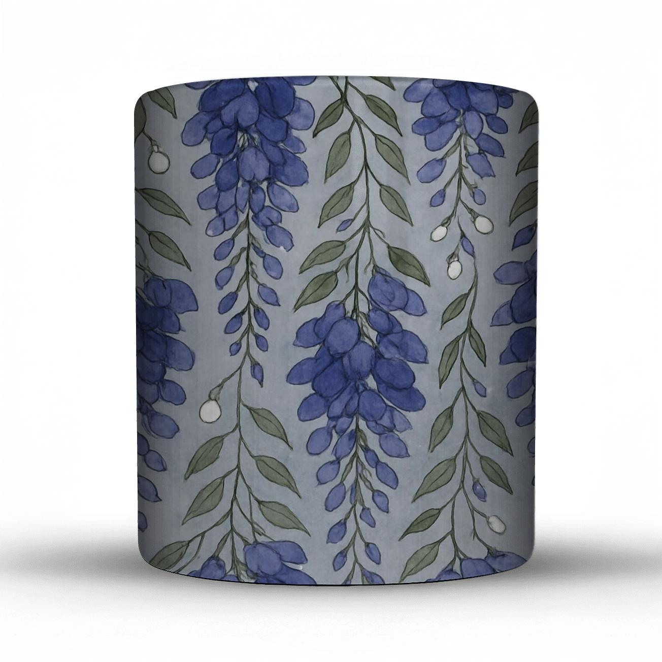Twilight Wisteria Canopy insulated thermal mugs