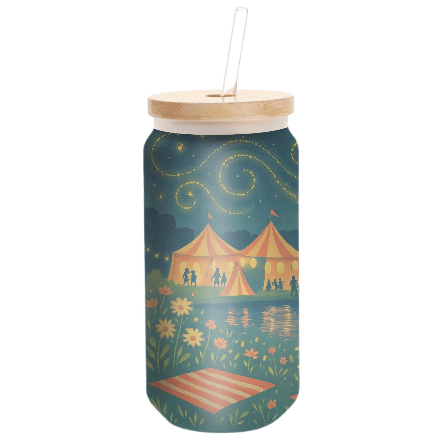 Midsummer Firefly Carnival handcrafted glassware drinkware