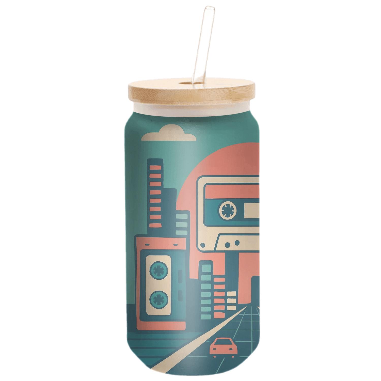 Cassette City Commute insulated glass vessels
