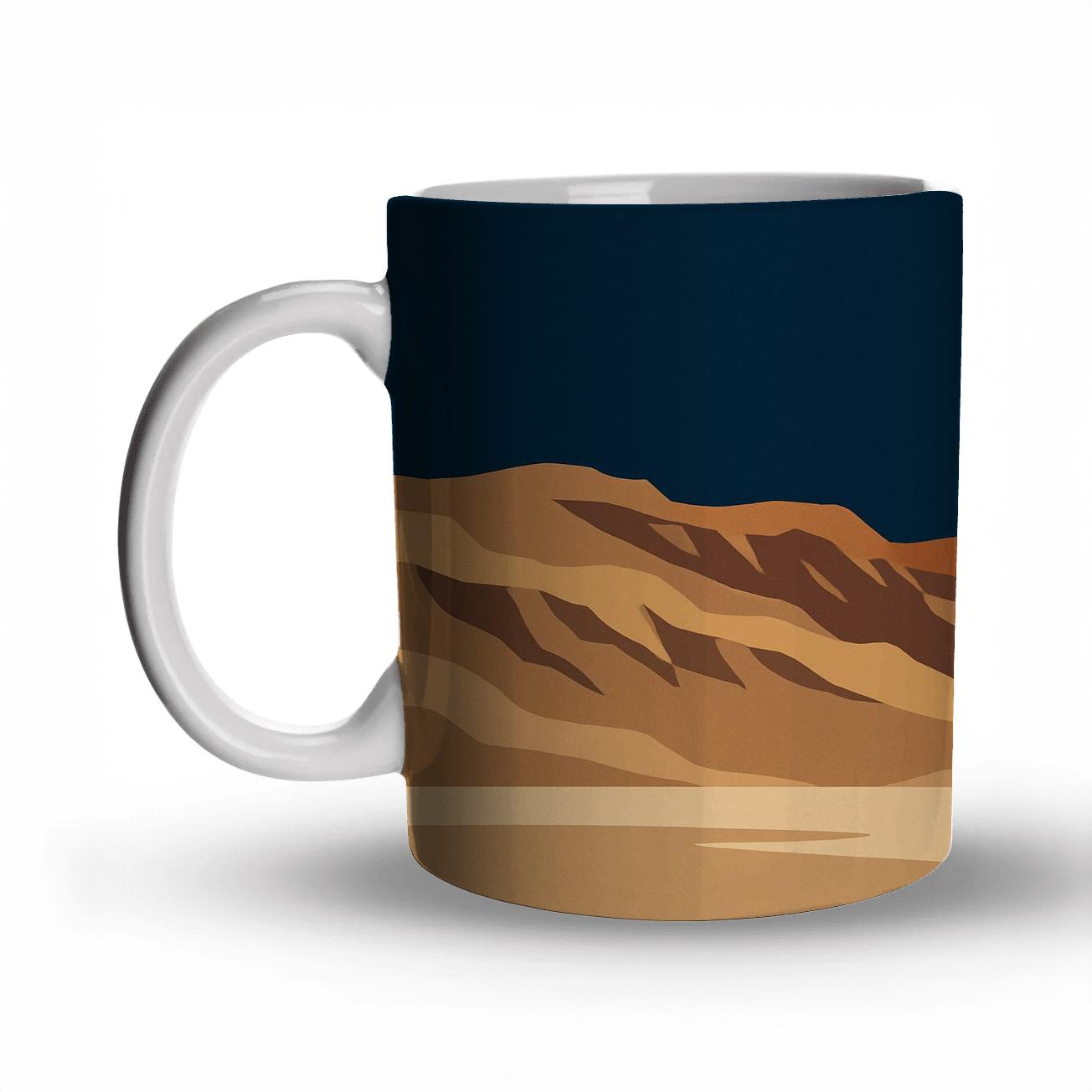 Atacama Desert Valle De La Luna San Pedro De Atacama Chile personalized mugs
