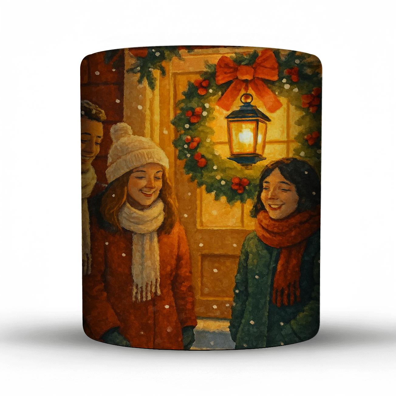 Wreathlit Welcome insulated thermal mugs
