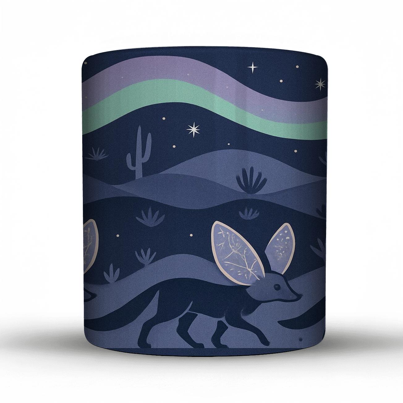 Desert Aurora Fennec Parade novelty coffee mugs