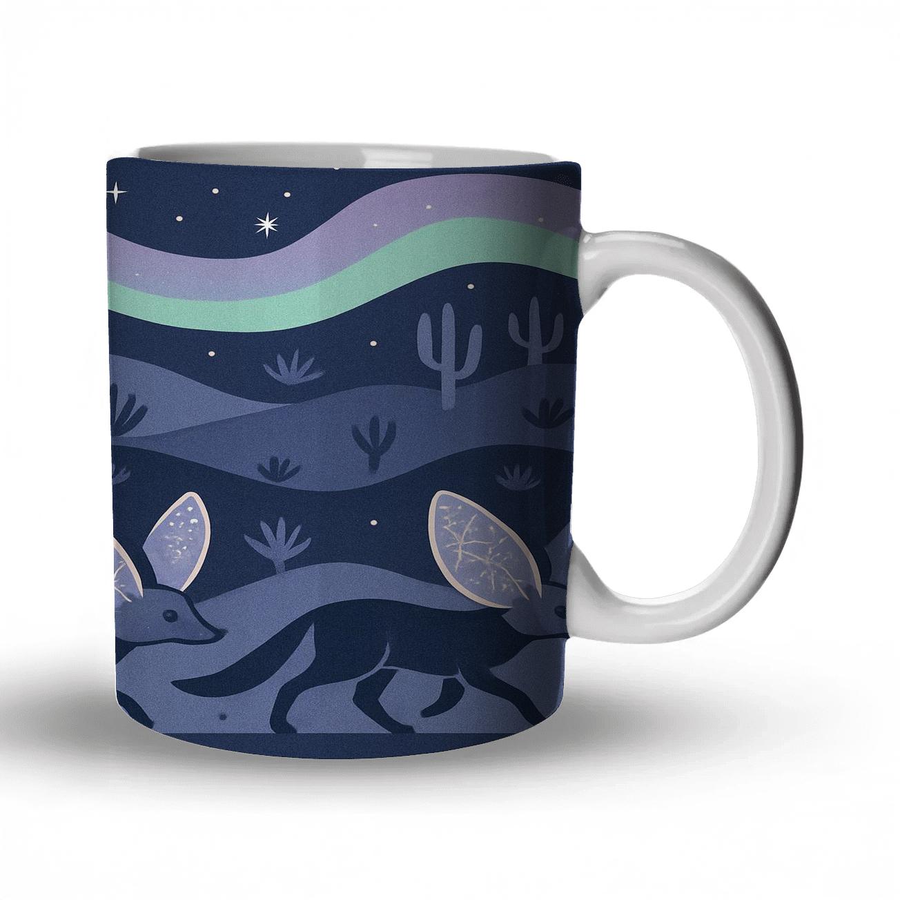 Desert Aurora Fennec Parade novelty coffee mugs