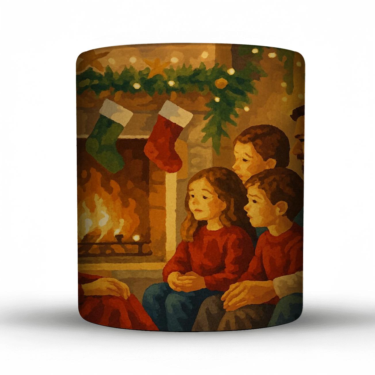 Hearthside Star Garland travel mugs with handles