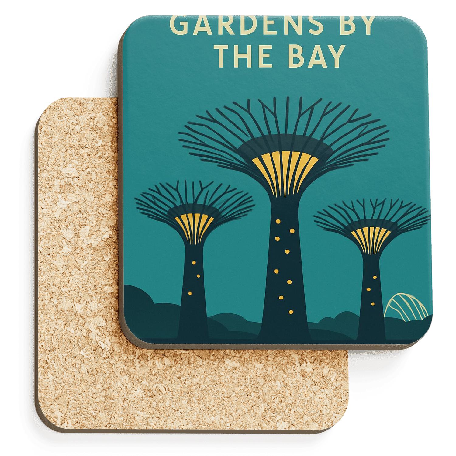 Gardens By The Bay Singapore Singapore coasters for home decor