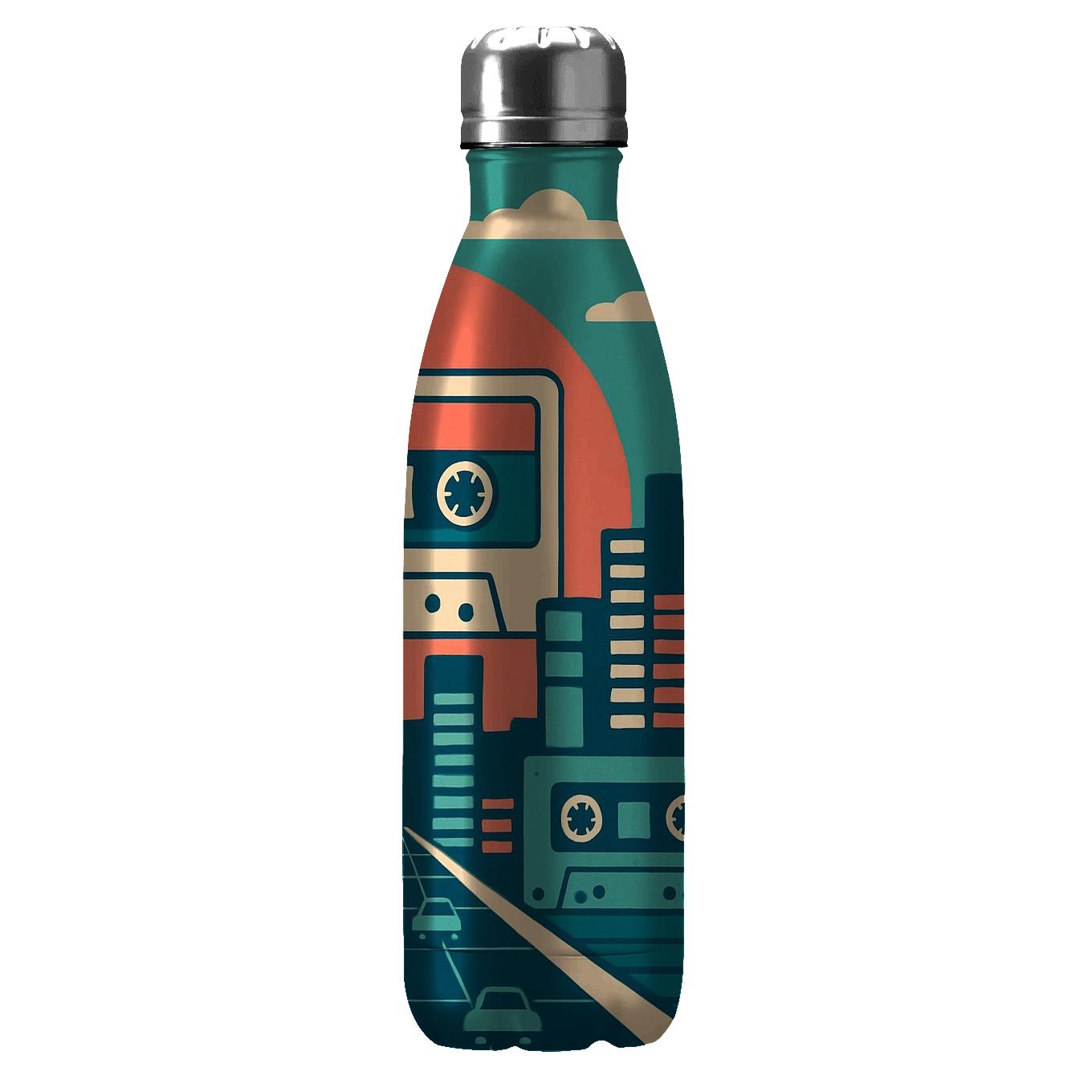 Cassette City Commute water bottle cups