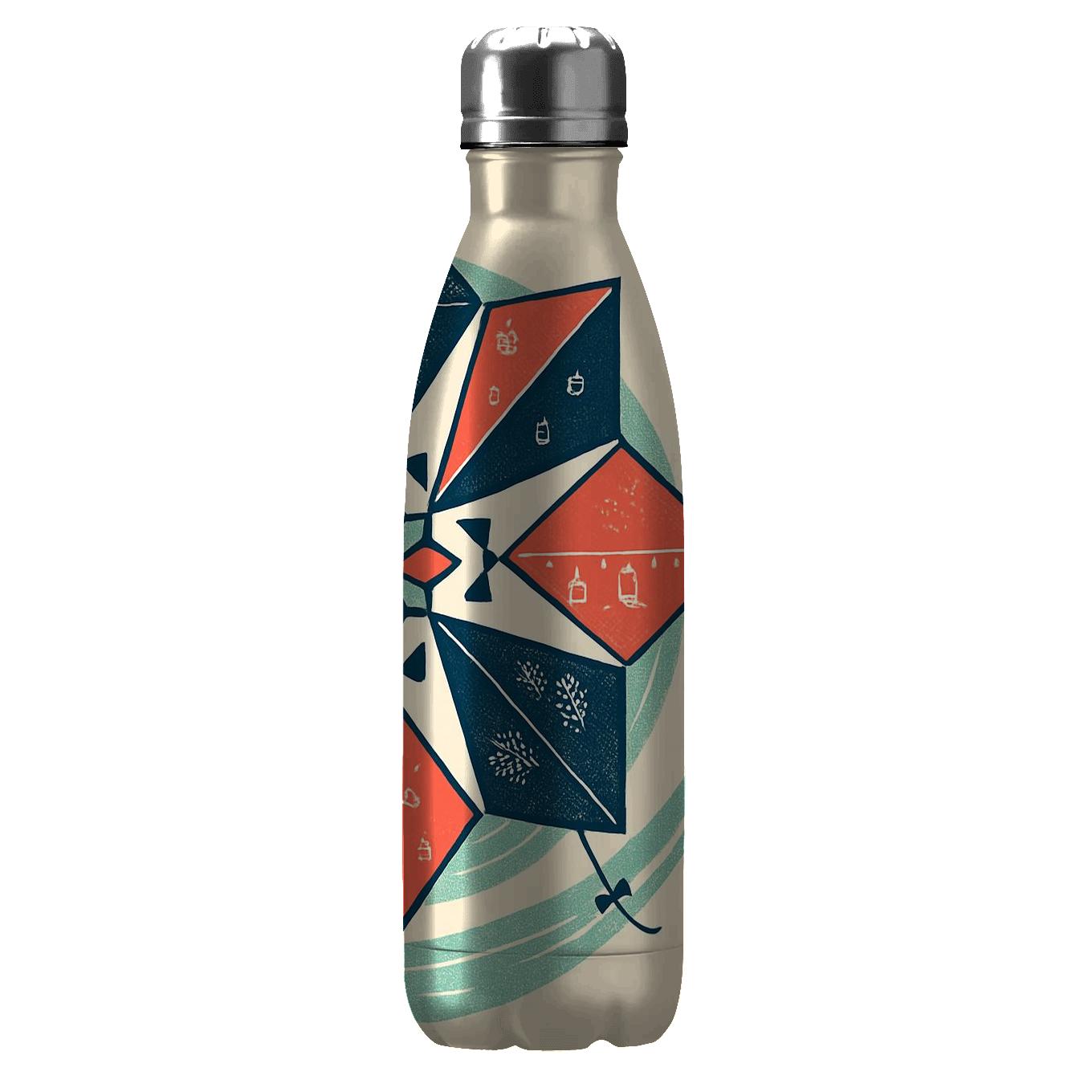 Kite Mandala Of The New Year Tide insulated water bottles