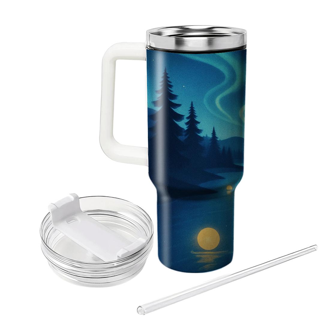 Midnight Sun Lantern Regatta decorative tumblers