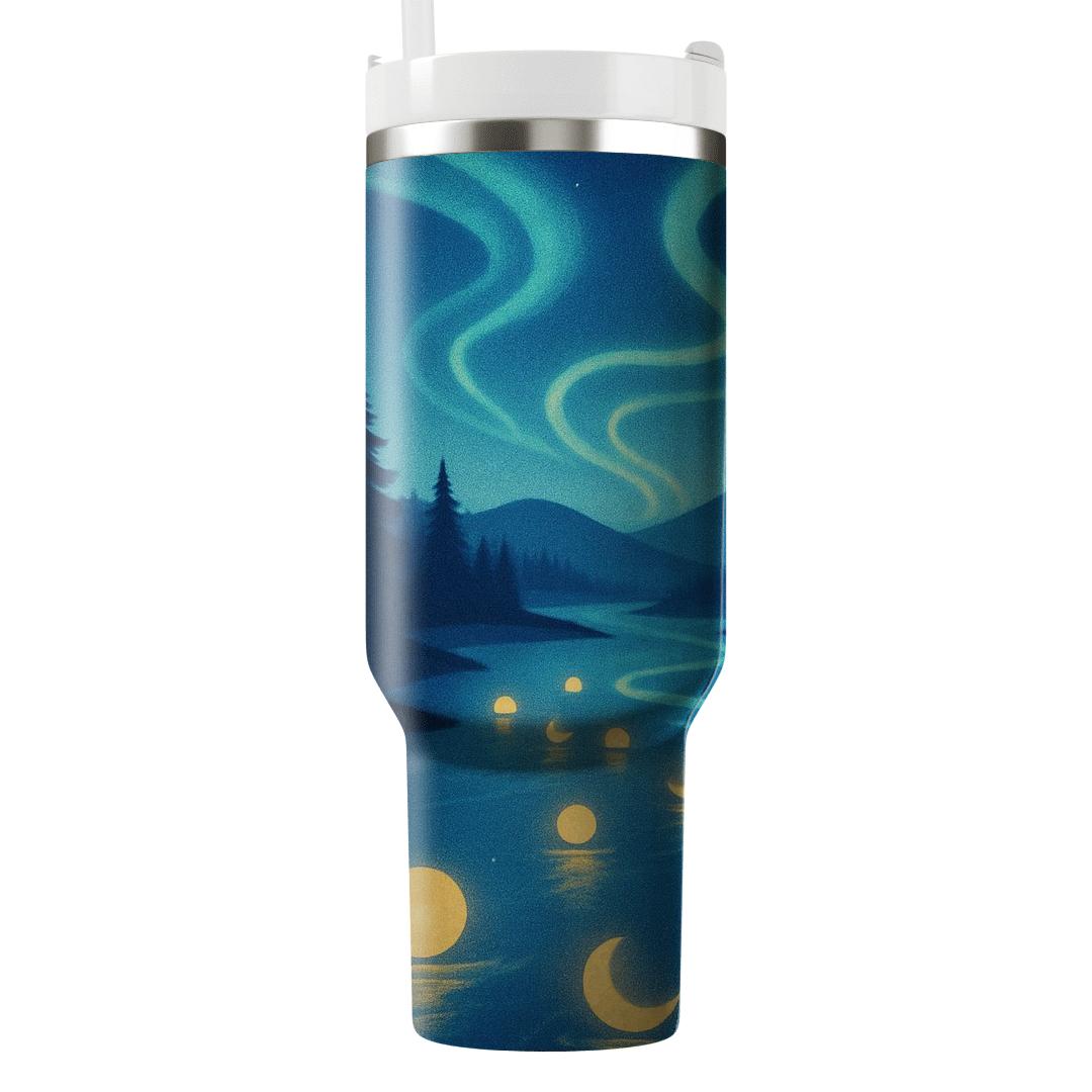 Midnight Sun Lantern Regatta decorative tumblers