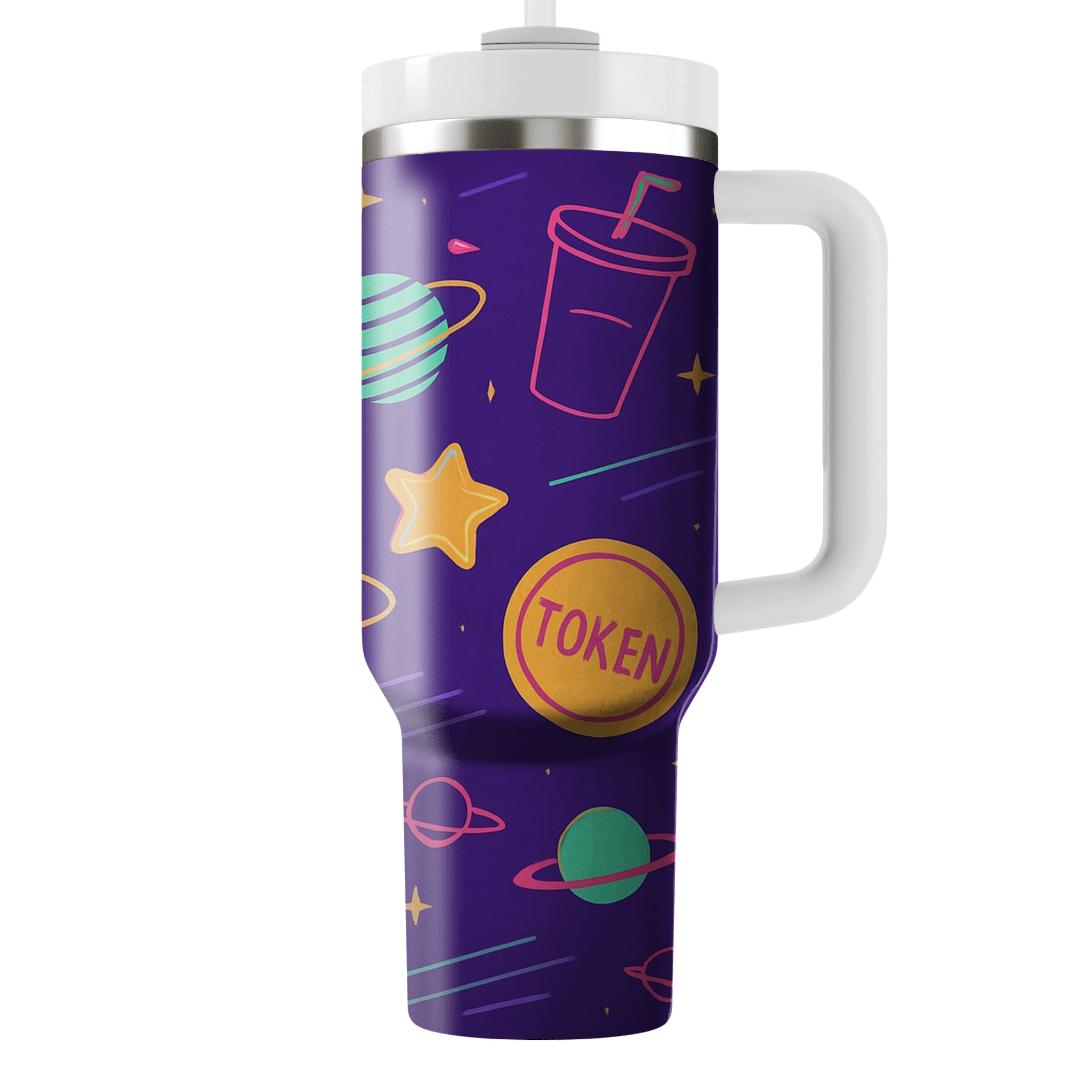 Arcade Snack Bar Galaxy travel tumblers