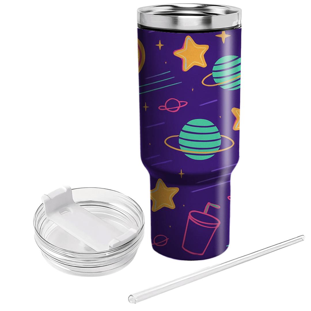 Arcade Snack Bar Galaxy travel tumblers