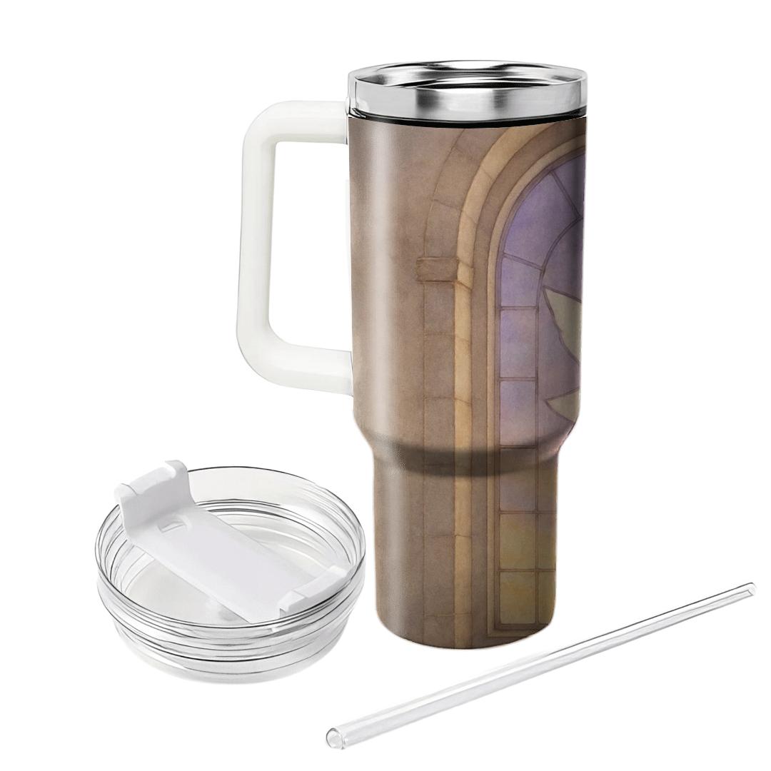 Sanctuary Window Morning Light insulated tumblers
