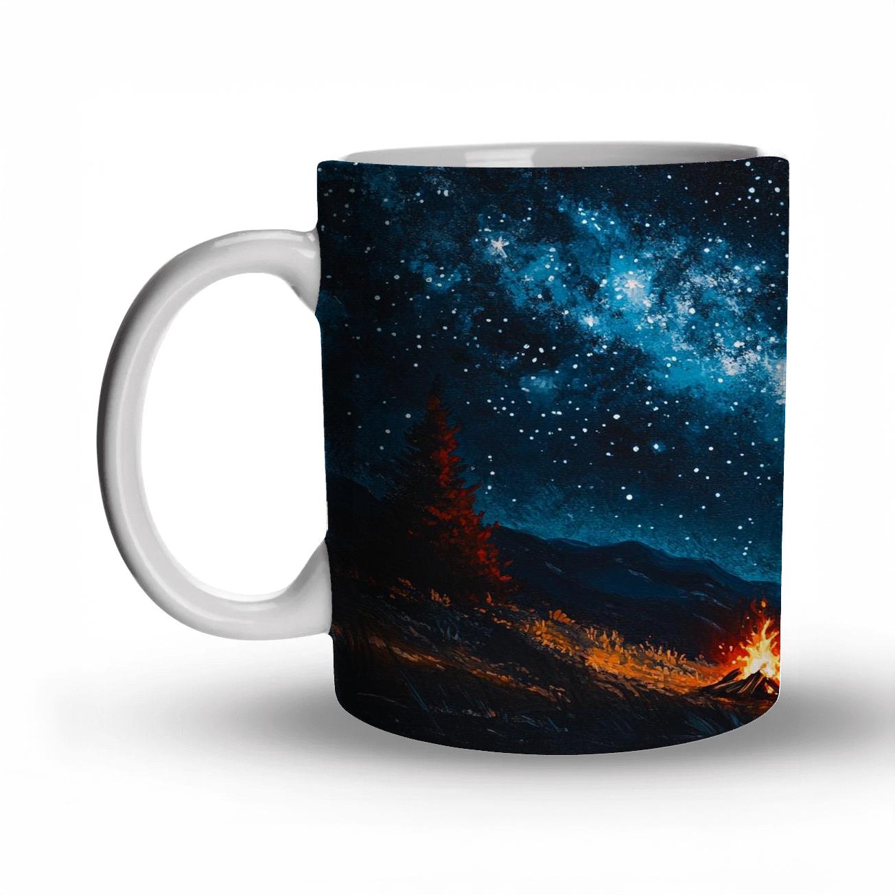 Dug Cosmic Campfire Night ceramic coffee mugs