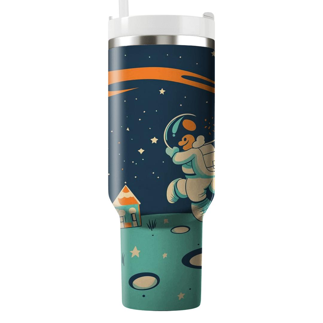 Goofy Space Camp Comet Hop Disney Inspired travel tumblers