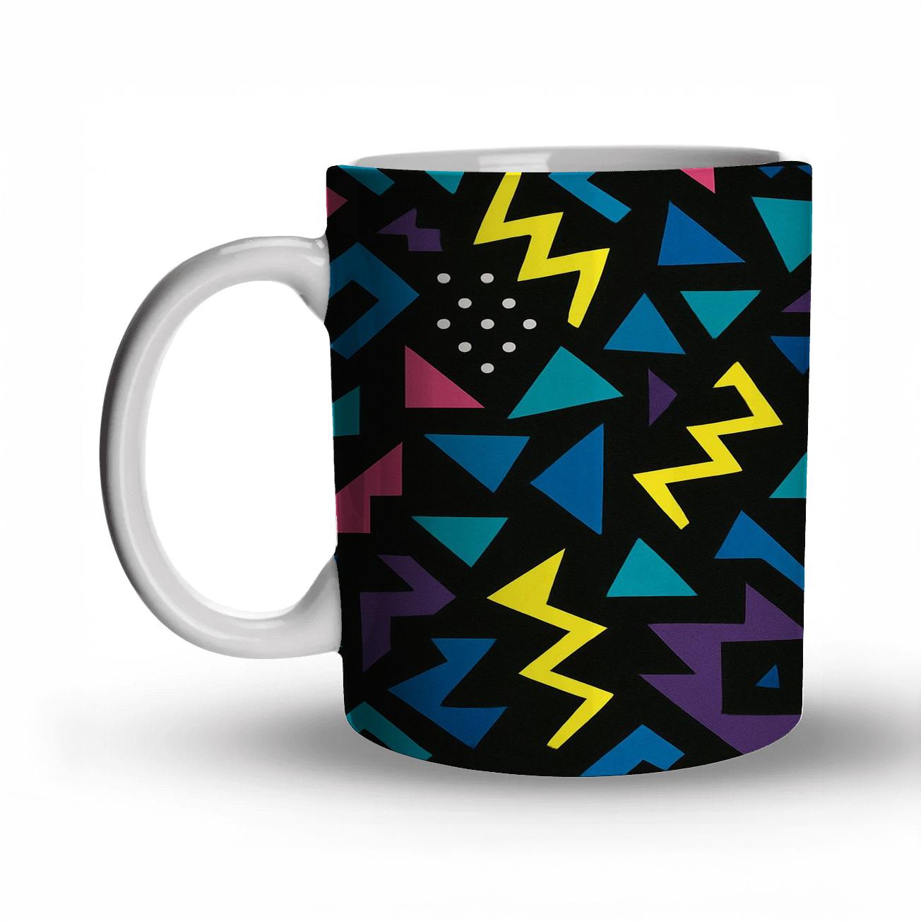 Arcade Carpet Geometry personalized mugs