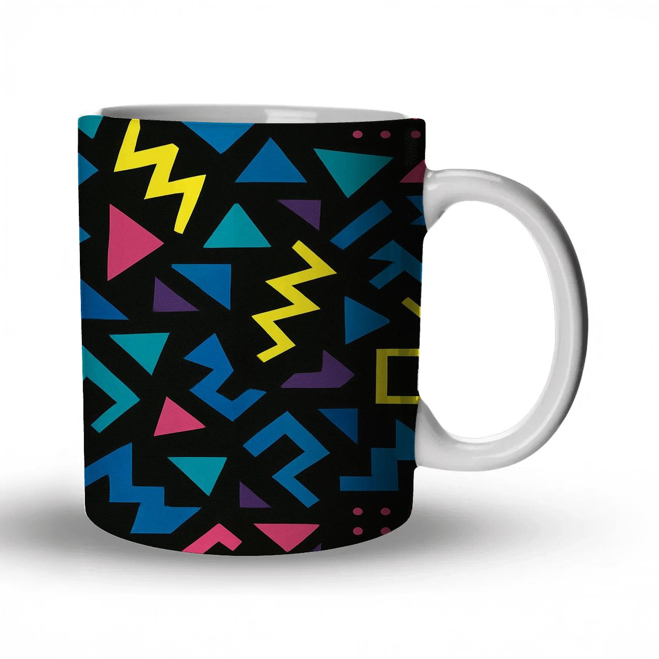 Arcade Carpet Geometry personalized mugs