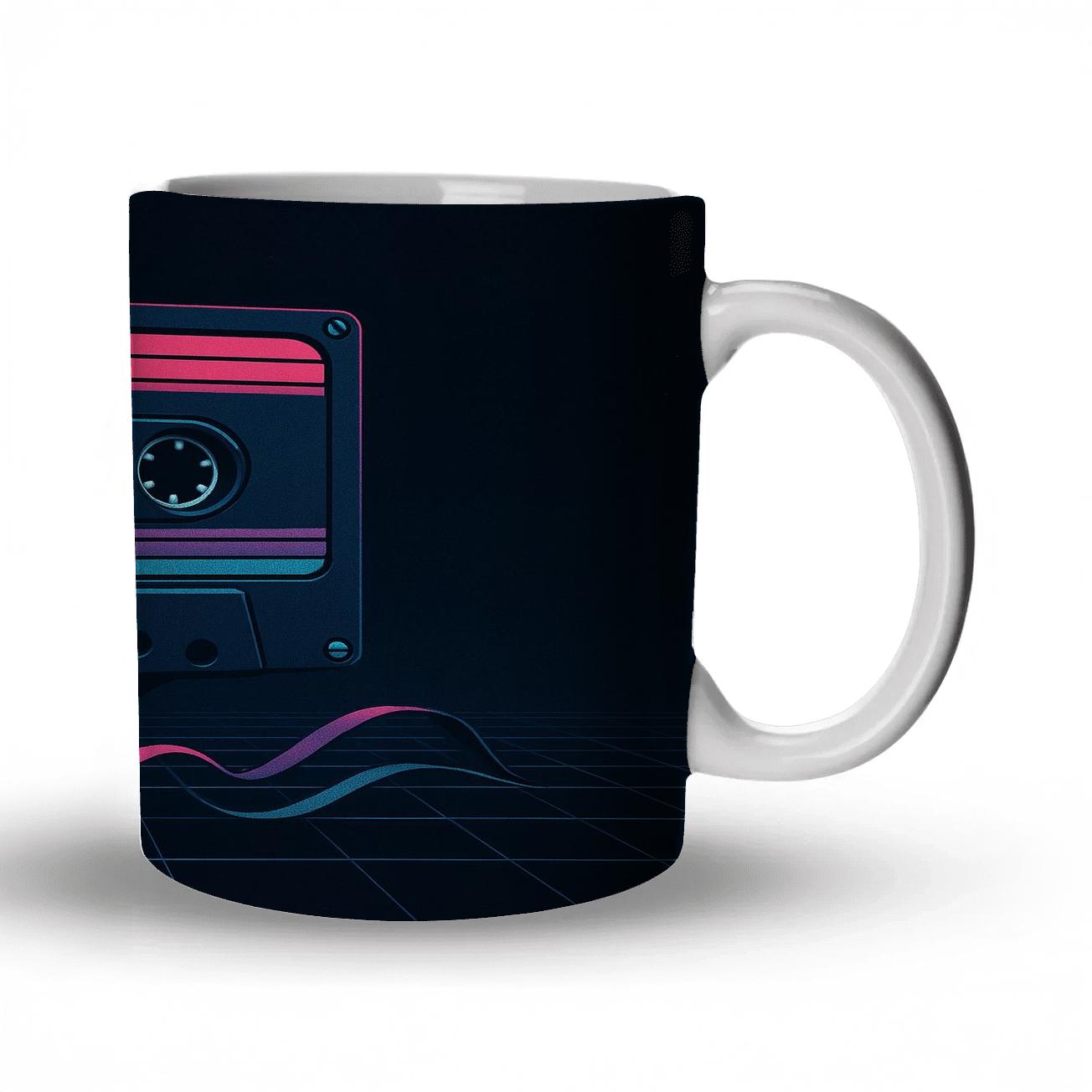 Midnight Mixtape Dreamscape premium drinkware mugs