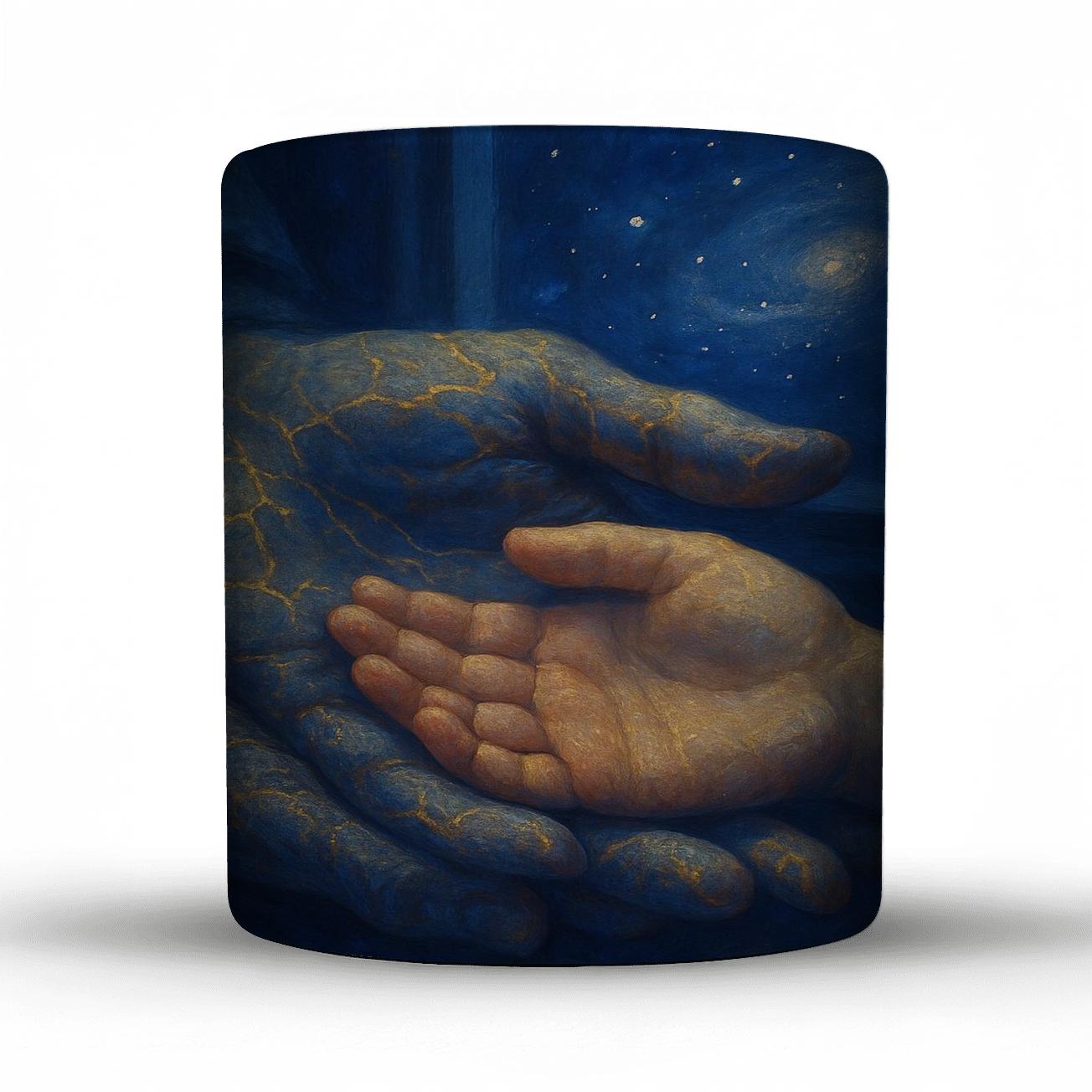 The Constellation In Her Palm: Love Charted Without Words gift mugs for occasions