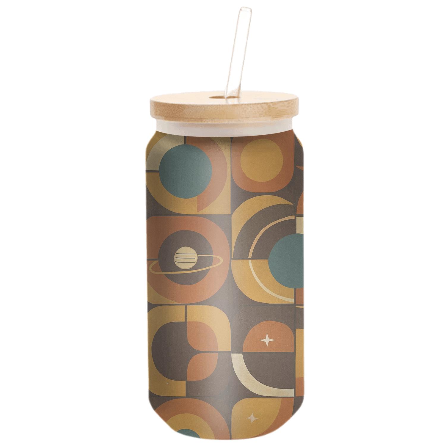 Groovy Orbit Tilework textured glass