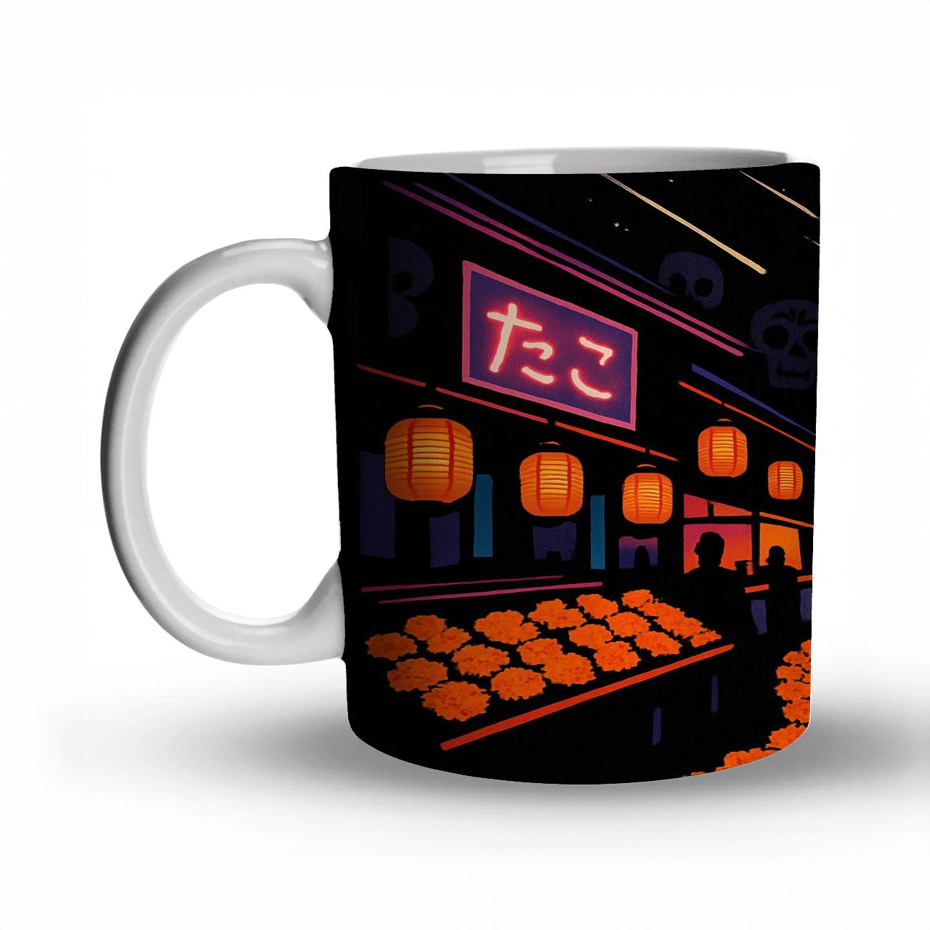Perseid Ancestor Night Bazaar premium drinkware mugs