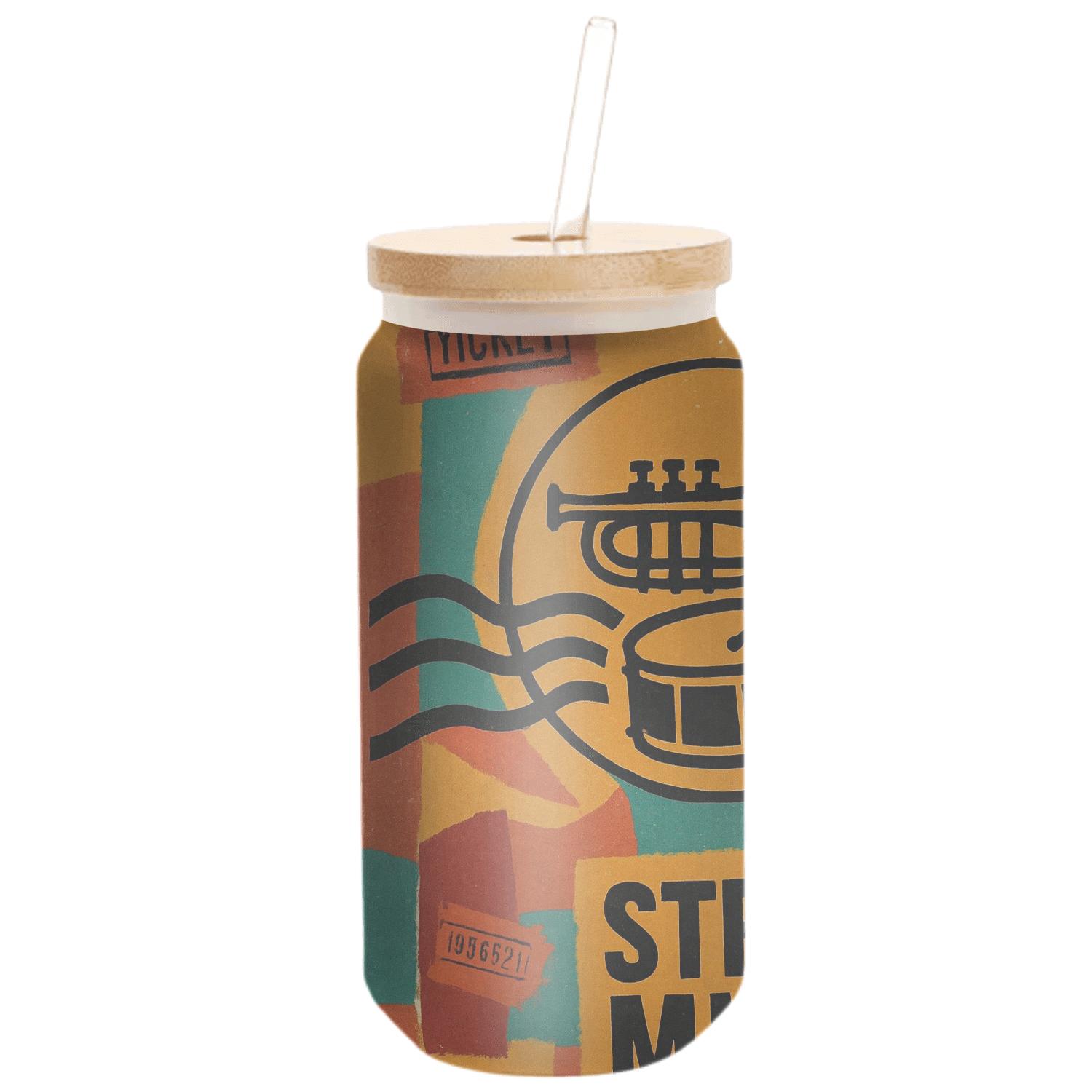 Brass Band Block Party Collage handcrafted glassware drinkware
