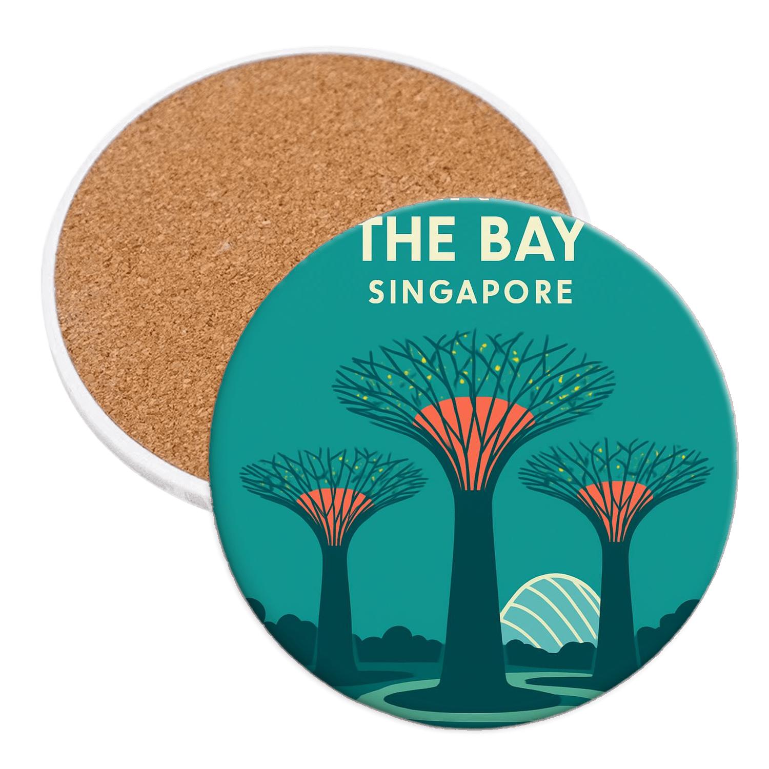 Gardens By The Bay Singapore absorbent drink coasters