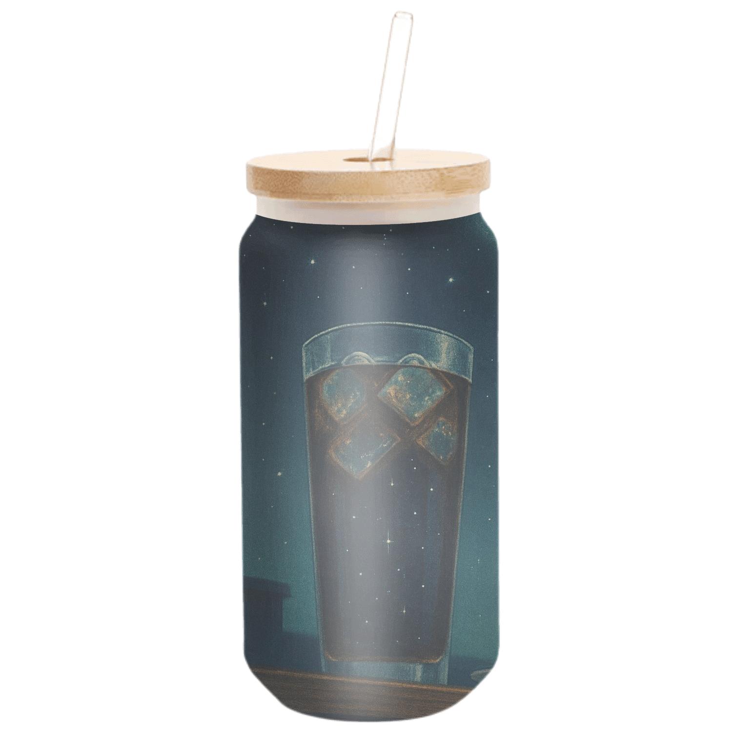 Aurora Cold Brew Observatory artisan blown glass drinkware