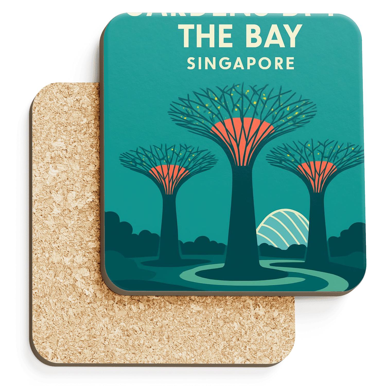 Gardens By The Bay Singapore absorbent drink coasters