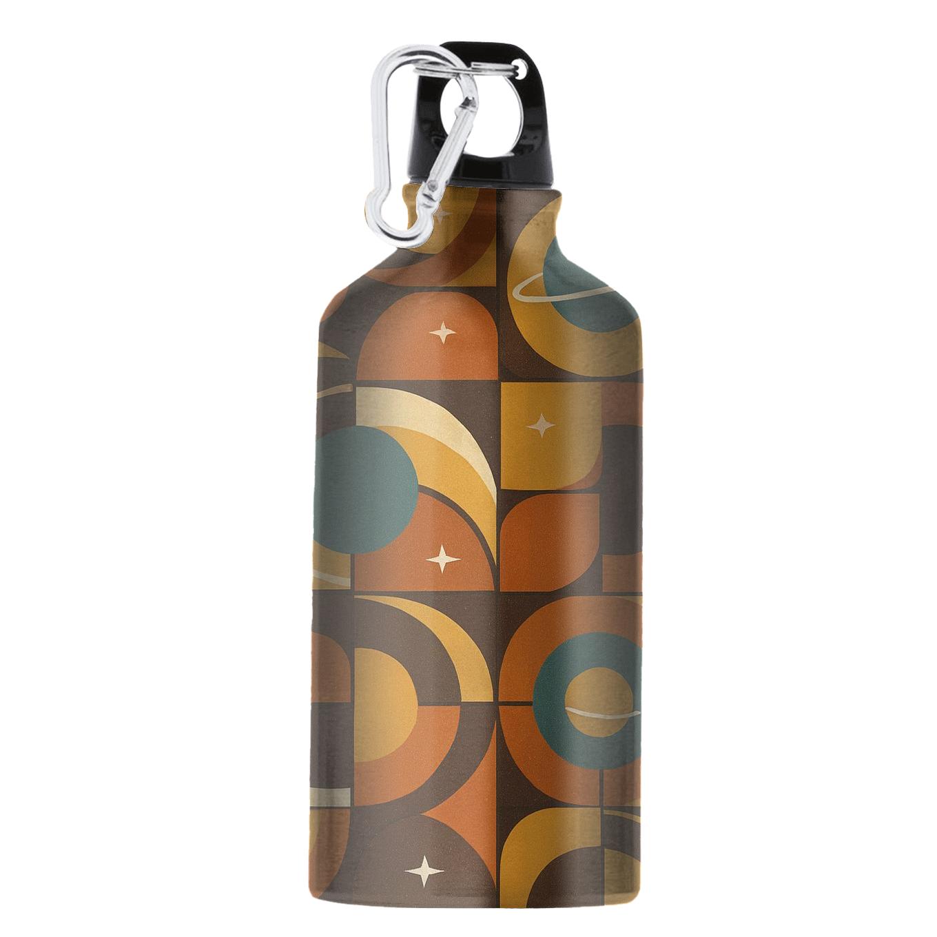 Groovy Orbit Tilework athletic sports bottles
