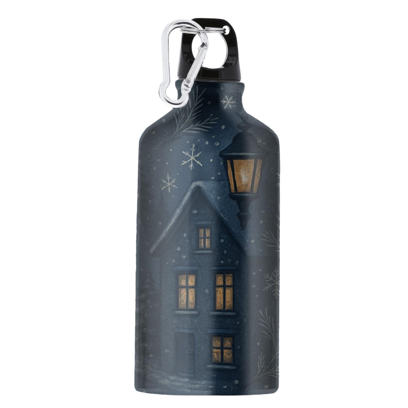 Winter Lantern Snowfall premium sports bottles