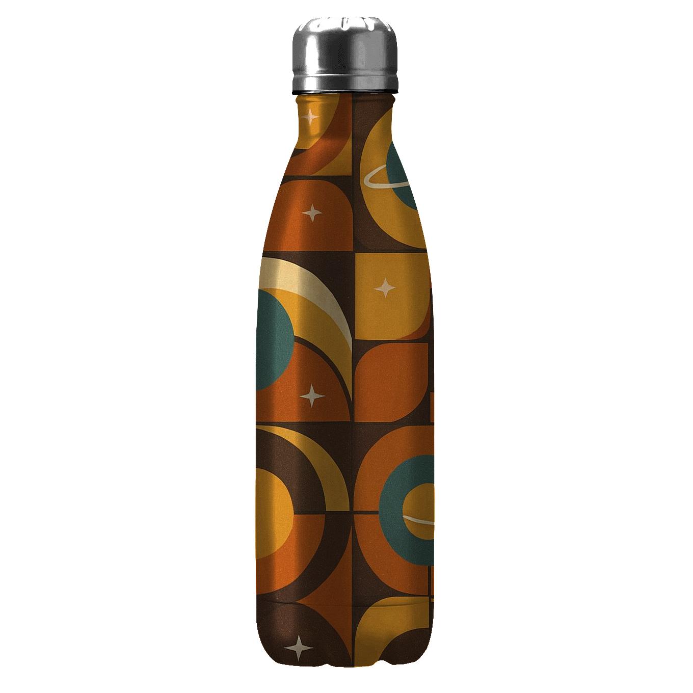 Groovy Orbit Tilework decorative water bottles