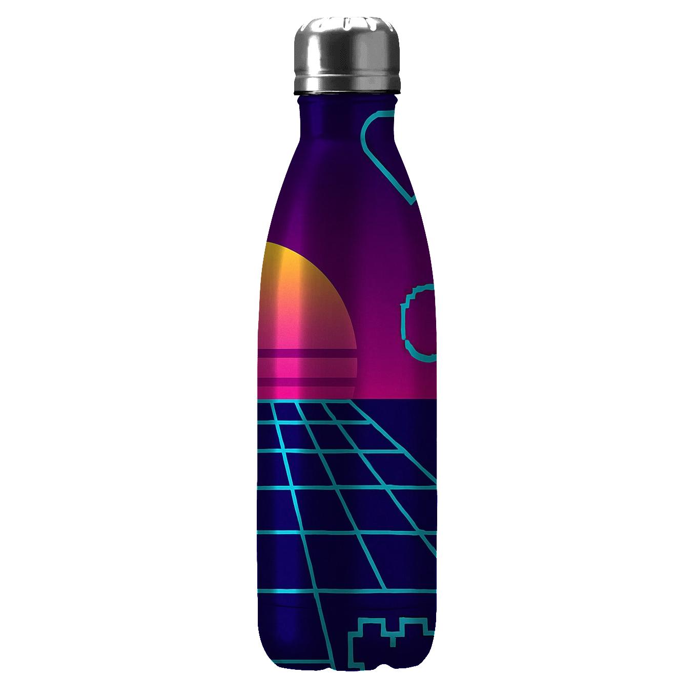 Arcade Horizon Grid decorative water bottles