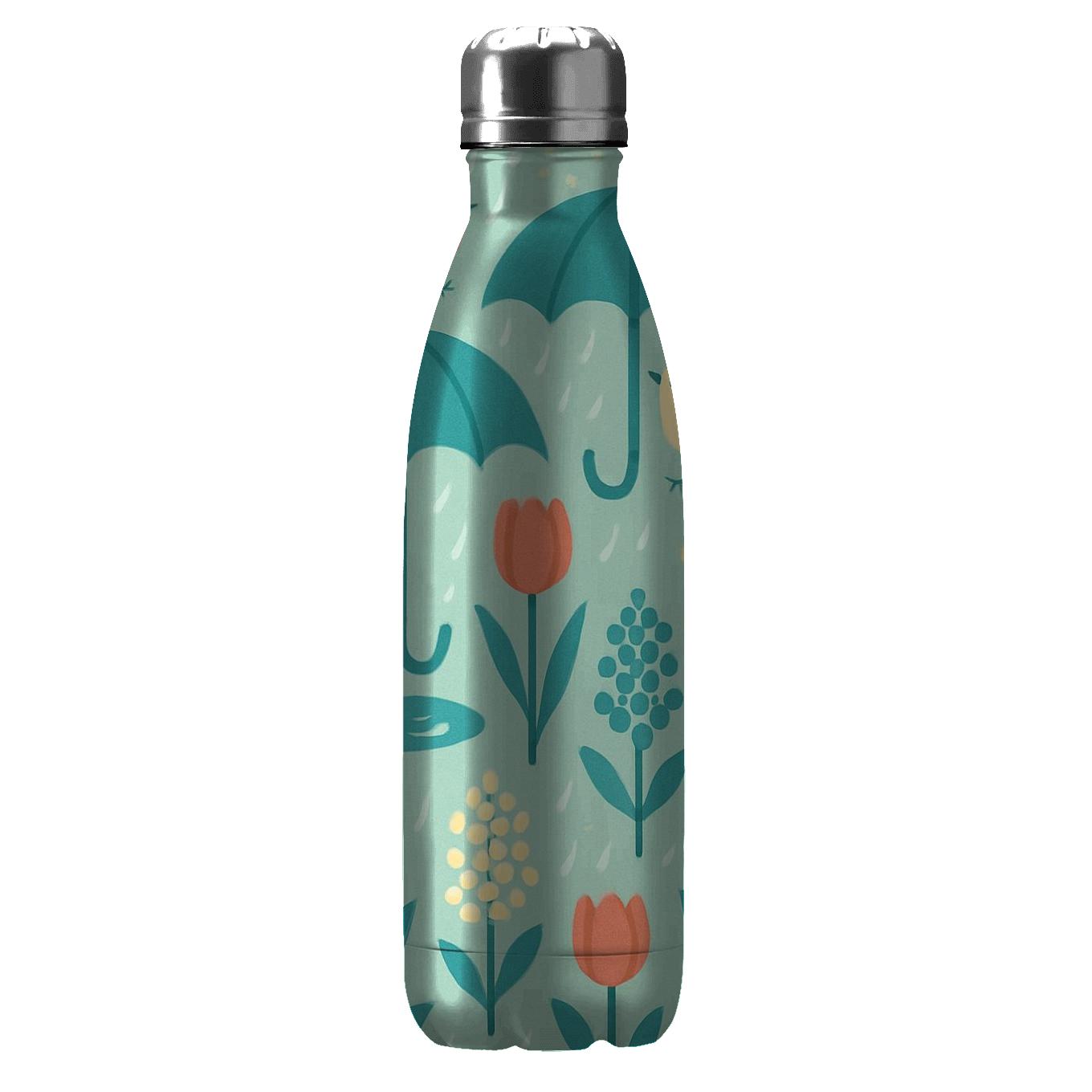 Spring Rain Garden Parade personalized water bottles