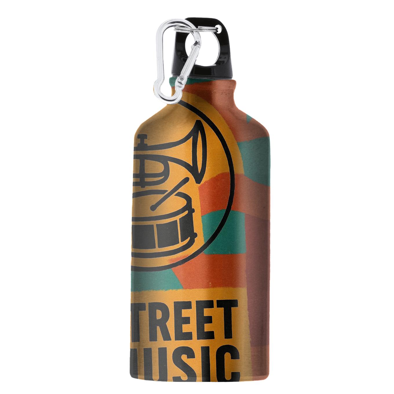 Brass Band Block Party Collage premium sports bottles