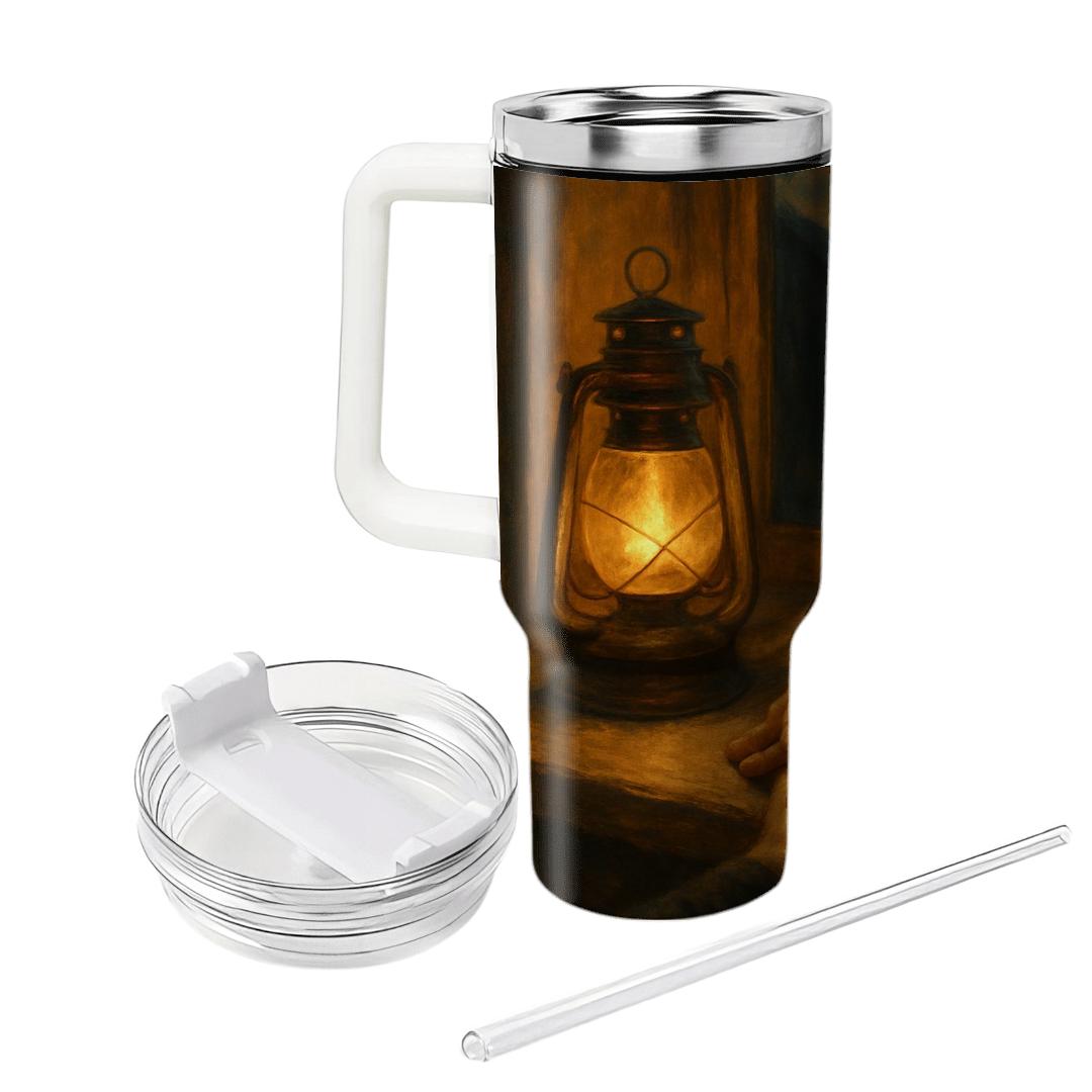 Lantern In The Window Of Every Year tumbler cups