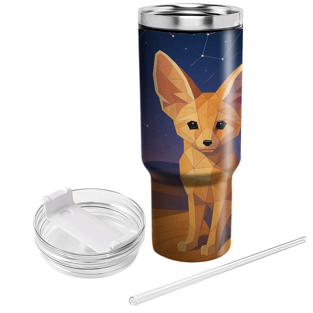 Desert Constellation Fennec personalized tumblers
