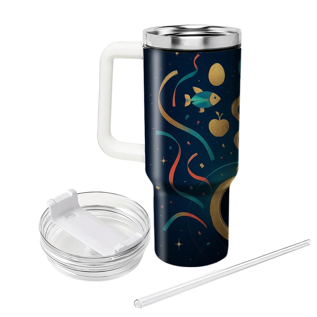 Midnight Tea Eclipse Nowruz Carnival personalized tumblers
