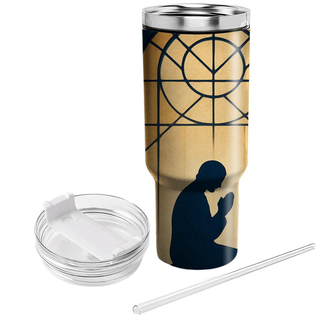 Sanctuary Window Of Quiet Grace unique tumblers