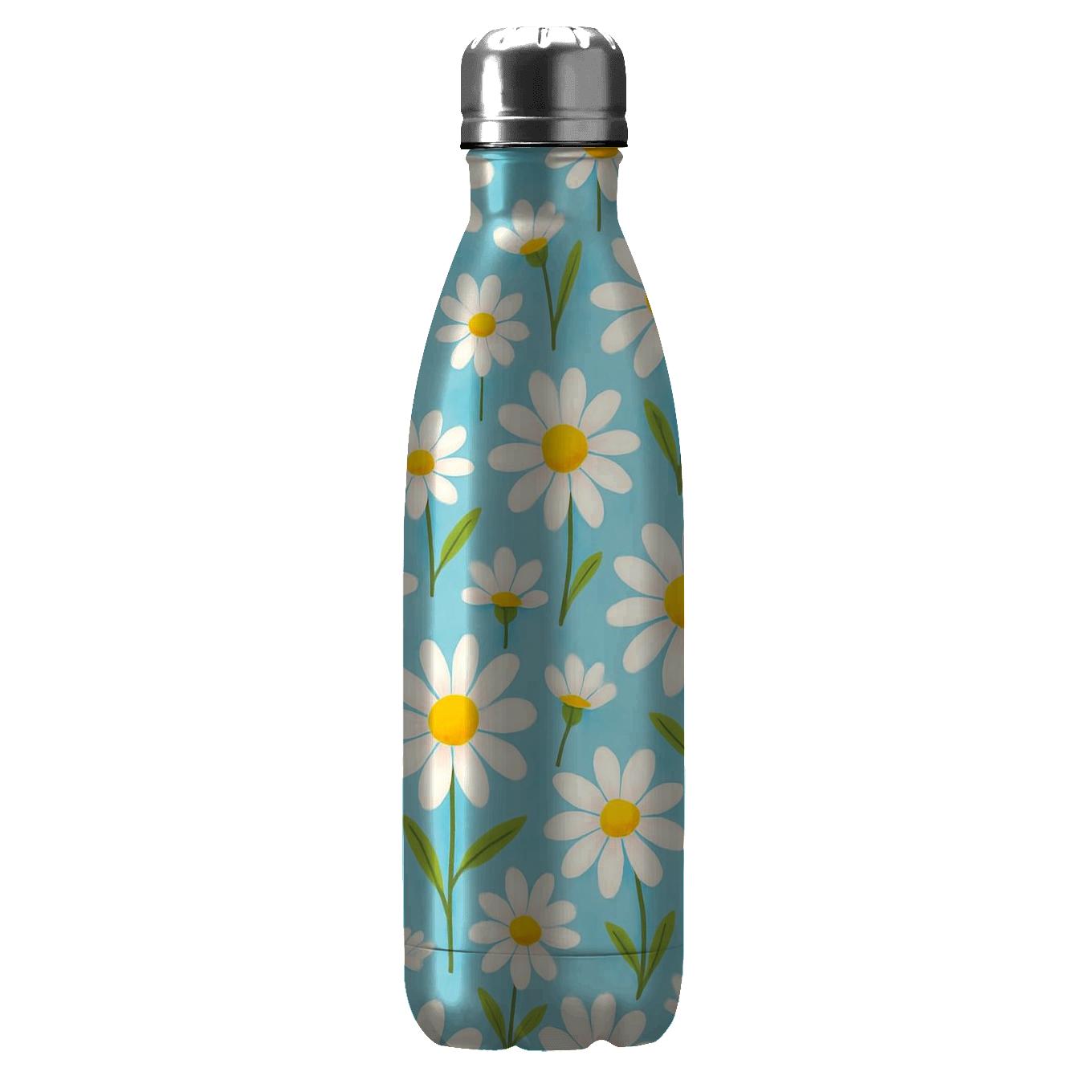 Sunlit Daisy Meadow Scatter decorative water bottles