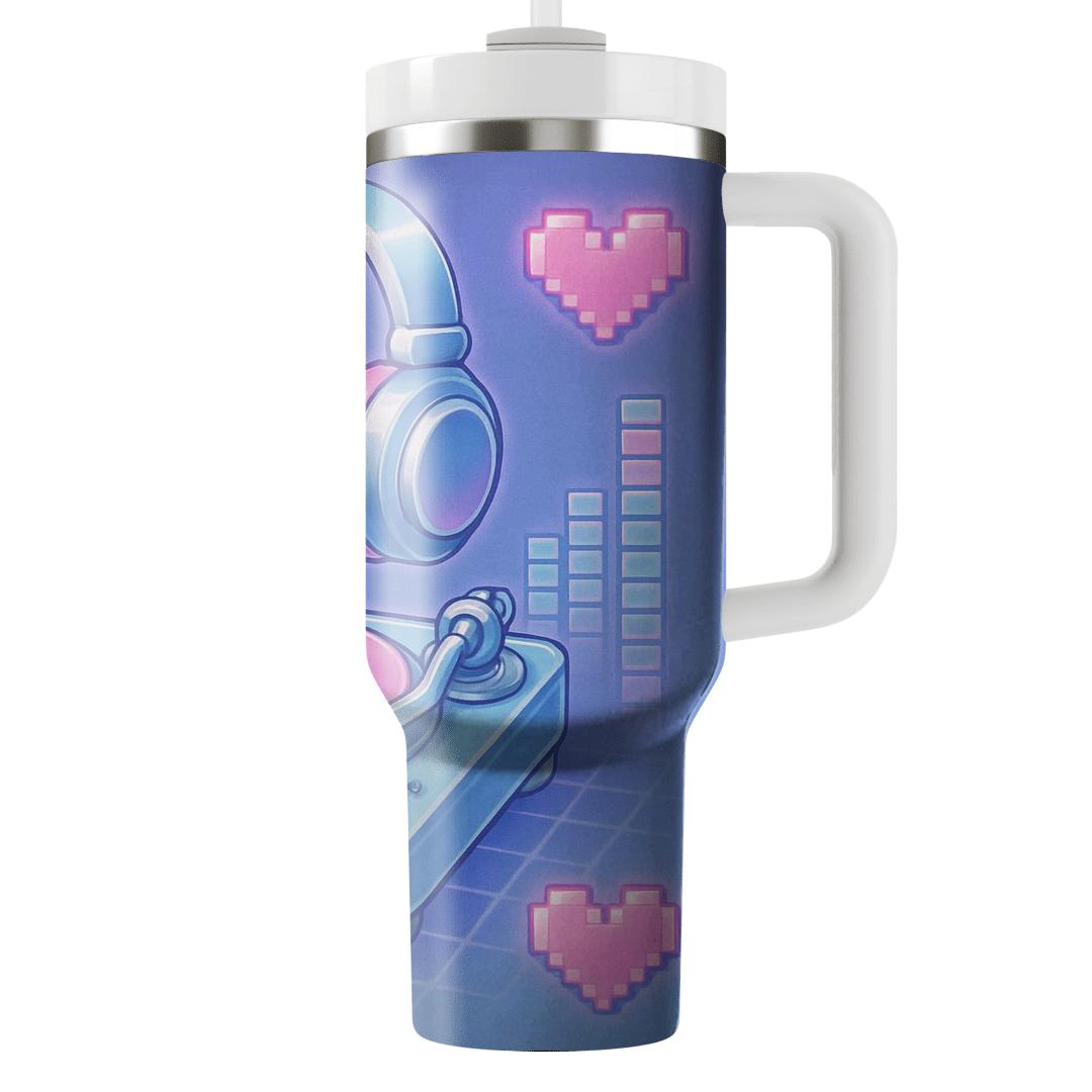 Y2K Bedroom DJ Dreamscape travel tumblers