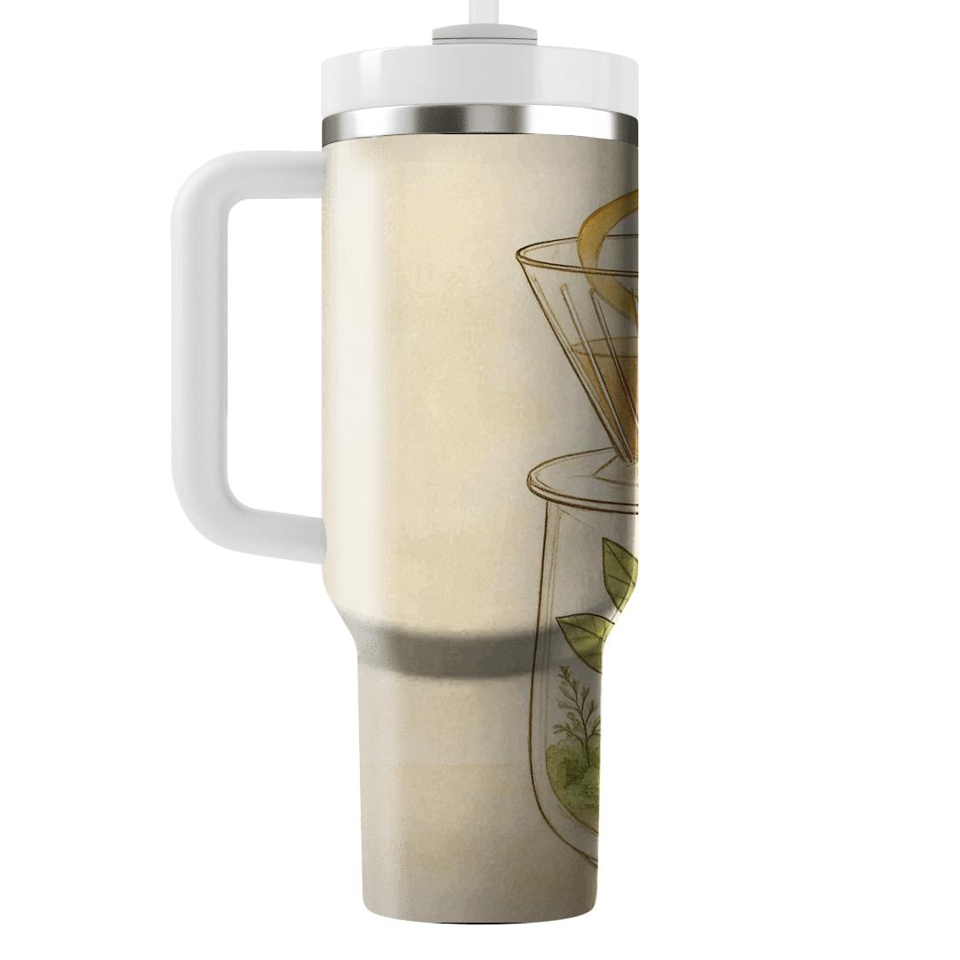 Sunlit Pour Over Terrarium decorative tumblers