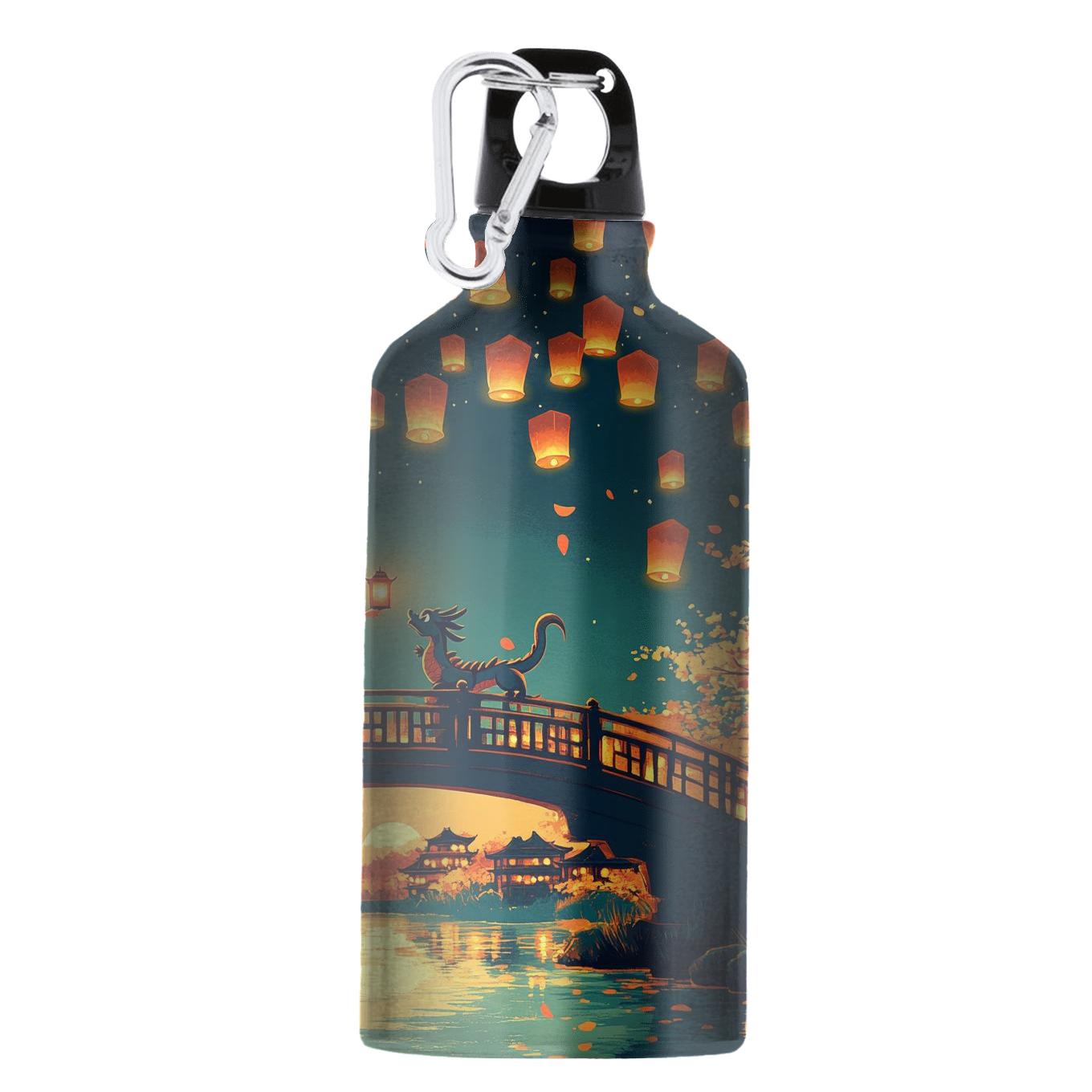 Mulan And Mushu Lantern Sky Parade Disney Inspired insulated sports bottles
