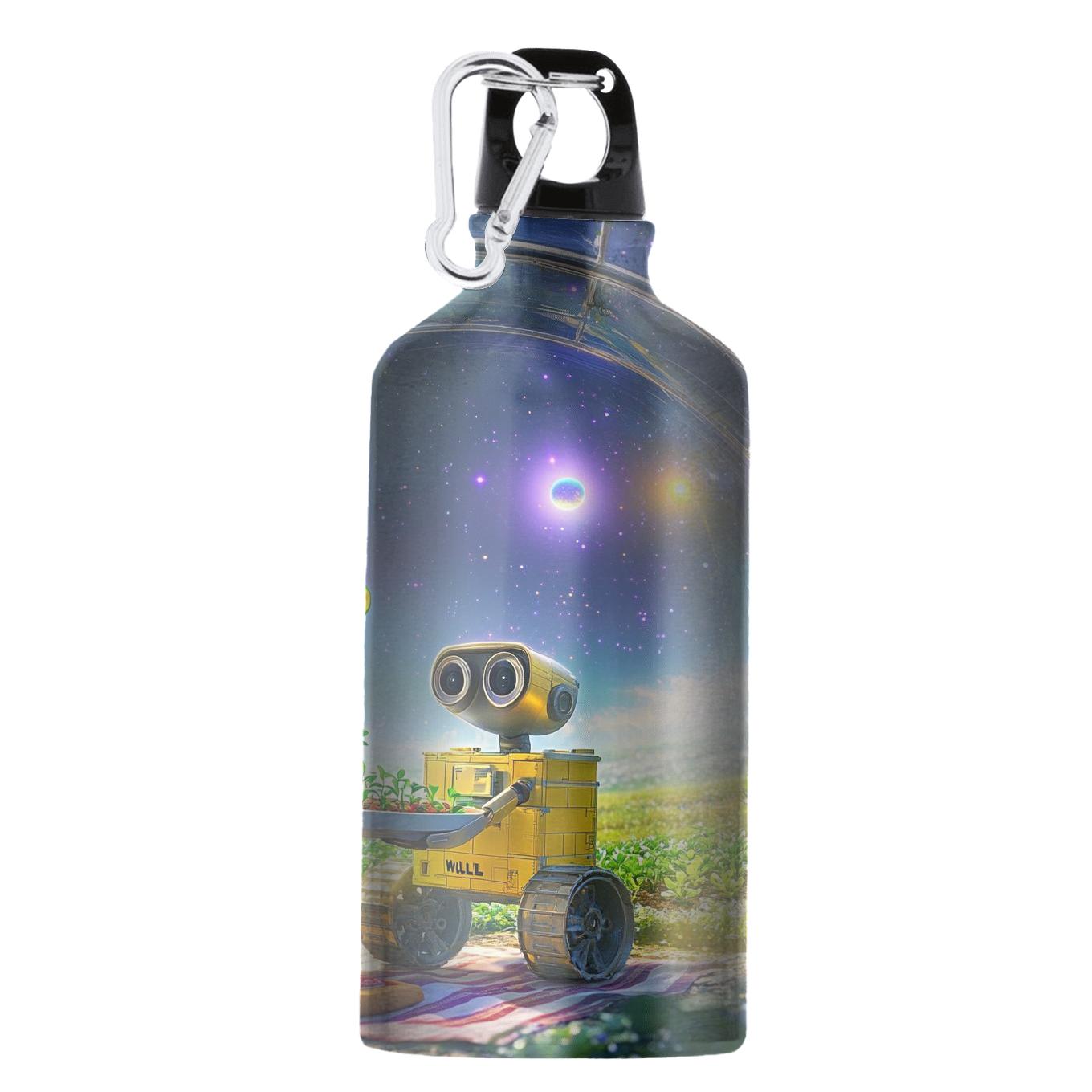 WALL E Cosmic Garden Picnic Disney Inspired athletic sports bottles