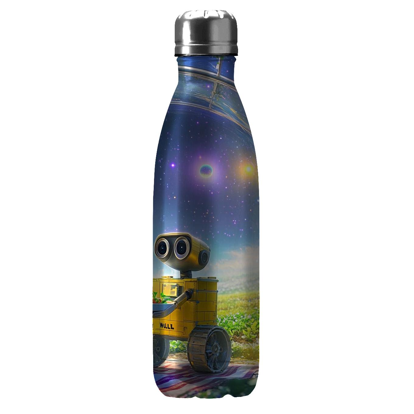 WALL E Cosmic Garden Picnic Disney Inspired decorative water bottles