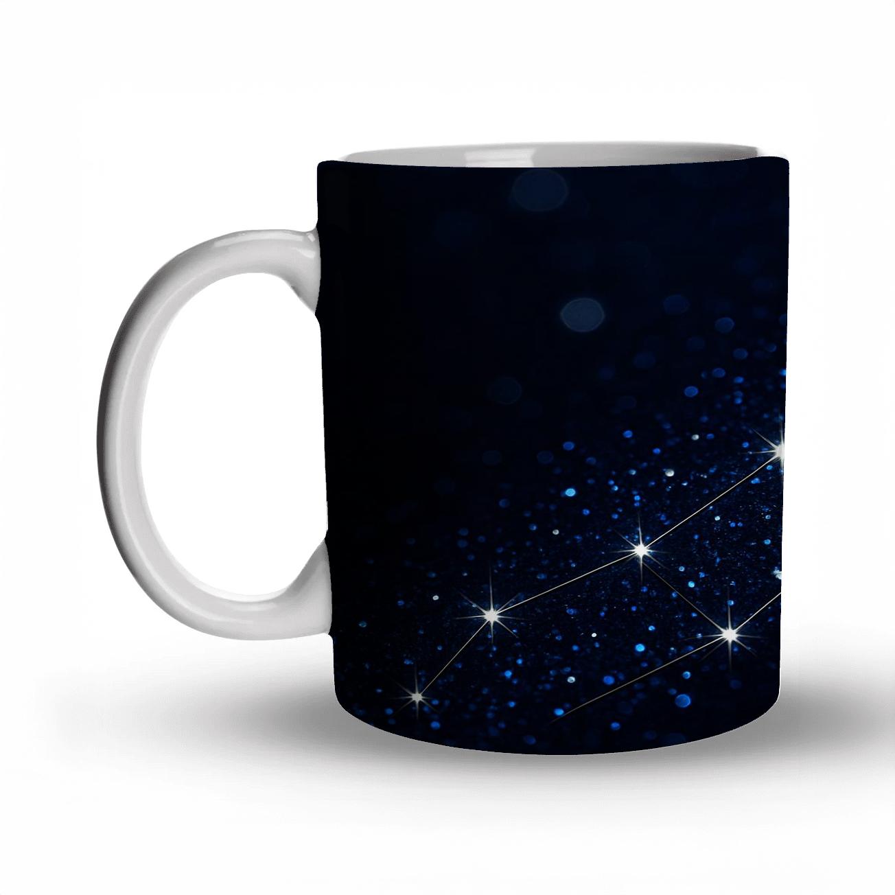 Sapphire Disco Constellation decorative mug sets