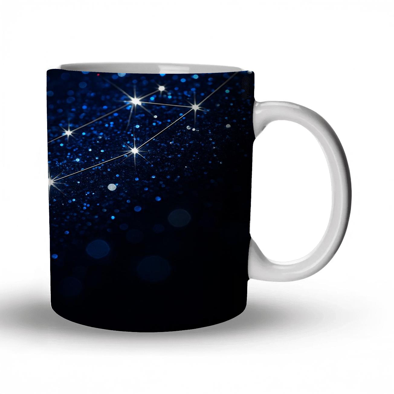 Sapphire Disco Constellation decorative mug sets