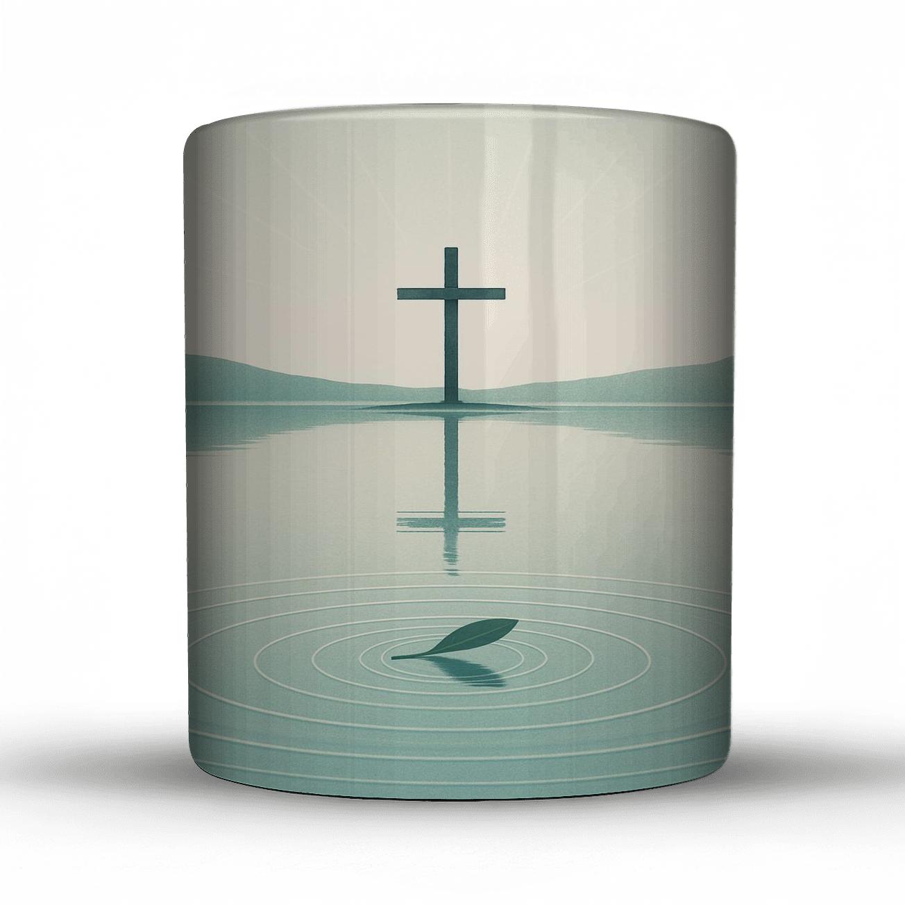Still Waters Psalm Reflection insulated thermal mugs